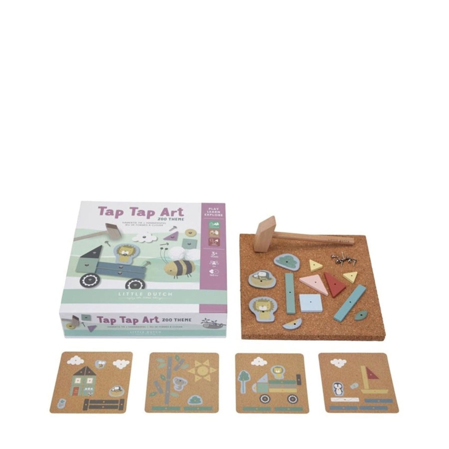 Toys Little Dutch Arts & Crafts | Tap Tap Art Set 162 Pcs