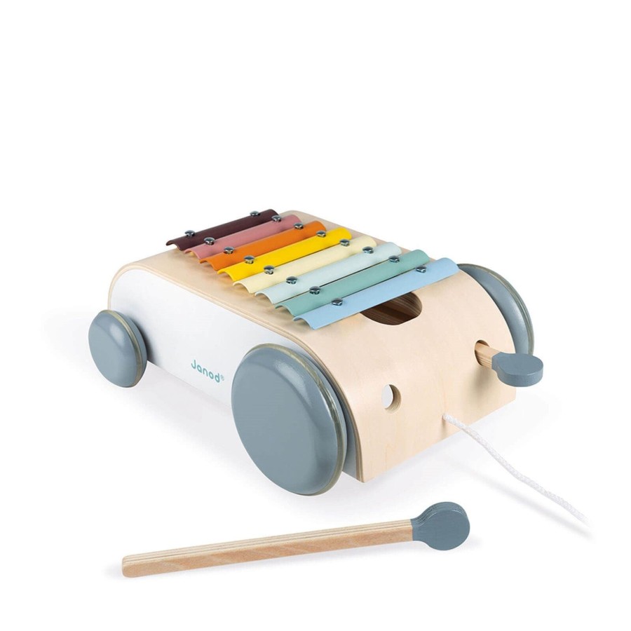 Toys Janod Musical Instruments | Sweet Cocoon Xylo Roller