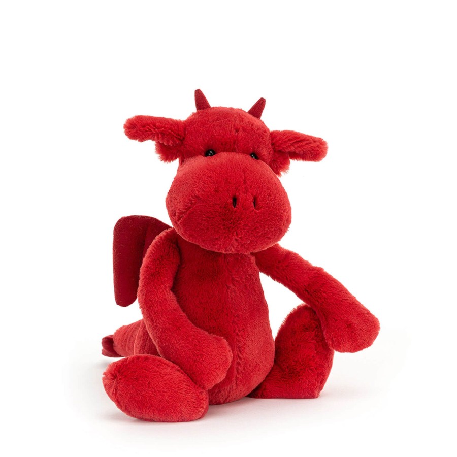 Toys Jellycat Soft Toys, Comforters | Original Bashful Red Dragon