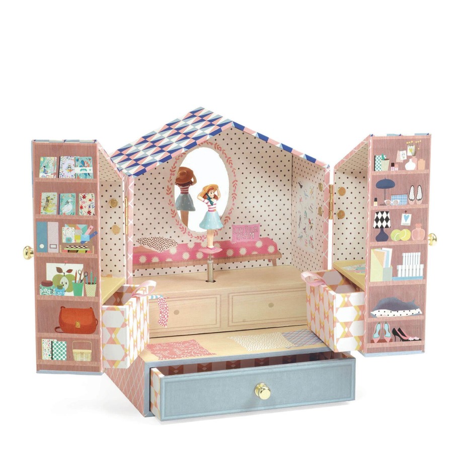 Toys Djeco Music, Money Boxes | Music Jewellery Box - Tinou Shop