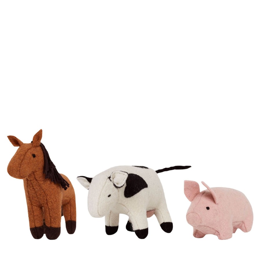 Toys Olli Ella Soft Toys, Comforters | Holdie Folk - Farm Animals