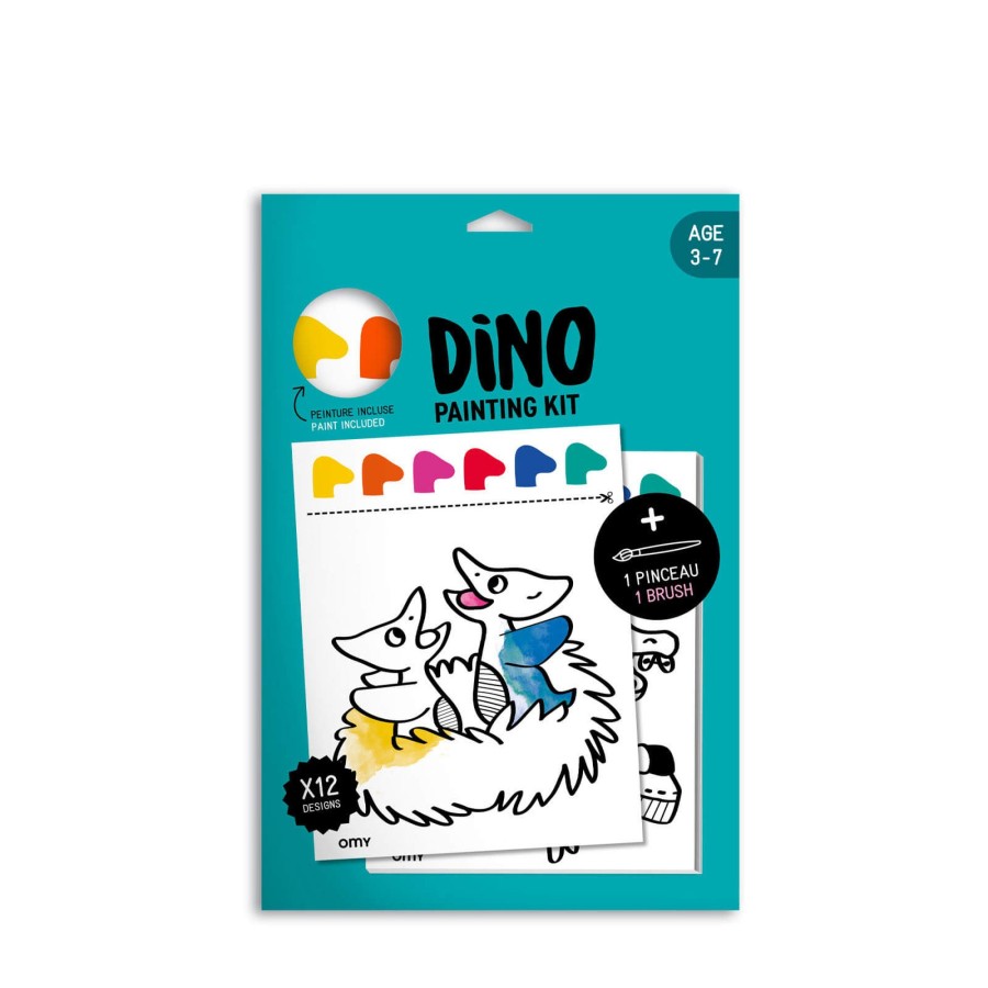 Toys OMY Arts & Crafts | Painting Kit - Dinosaur