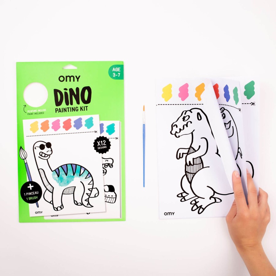 Toys OMY Arts & Crafts | Painting Kit - Dinosaur