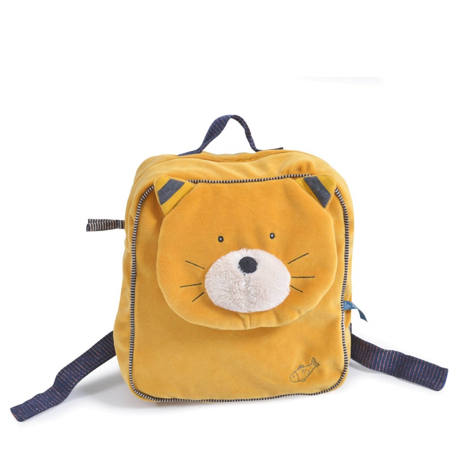 Home Moulin Roty Lunch Bags, Backpacks | Lulu Cat Backpack