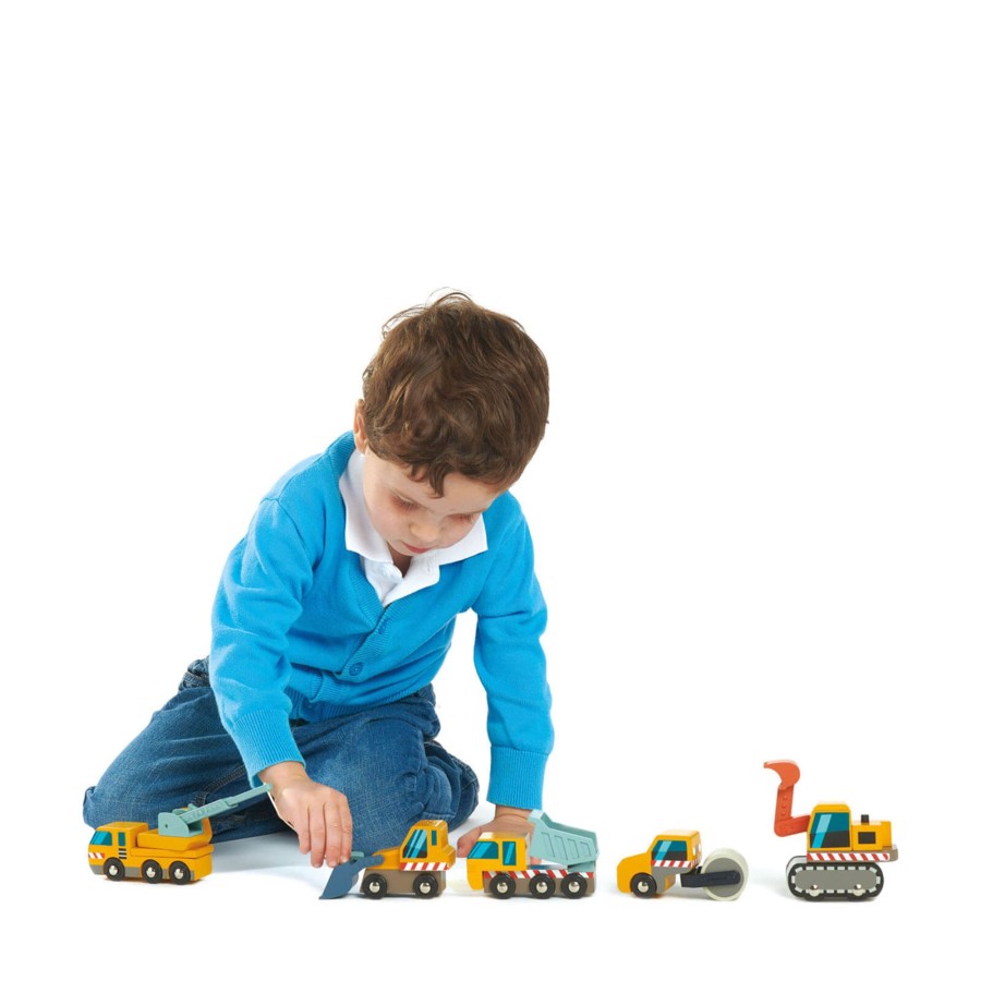 Toys Tender Leaf Trains, Cars, Planes | Construction Site Set