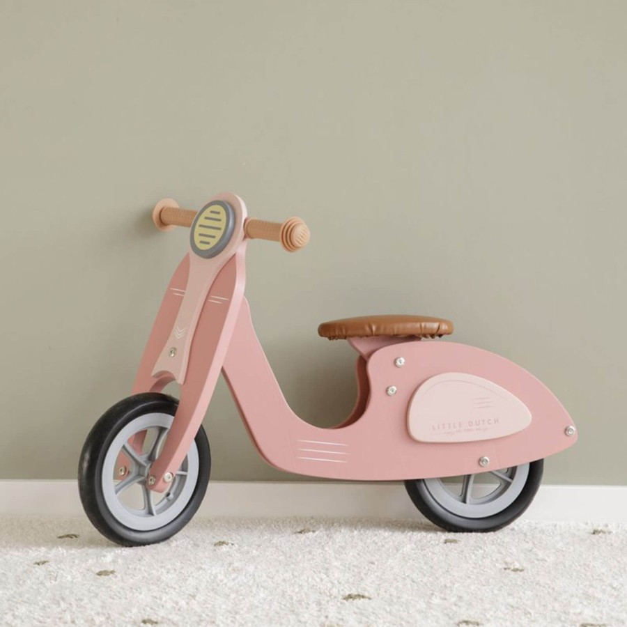 Toys Little Dutch Bikes, Trikes, Scooters | Balance Bike Scooter Pink