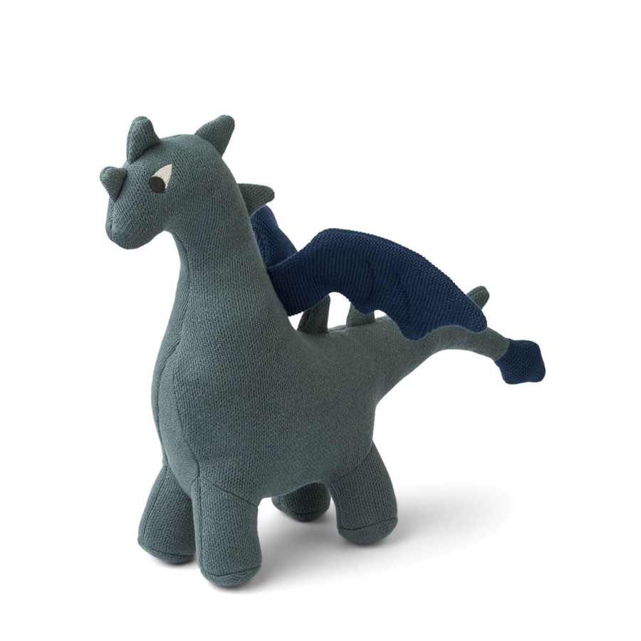 Toys Liewood Soft Toys, Comforters | Asher Dragon Whale Blue Mix