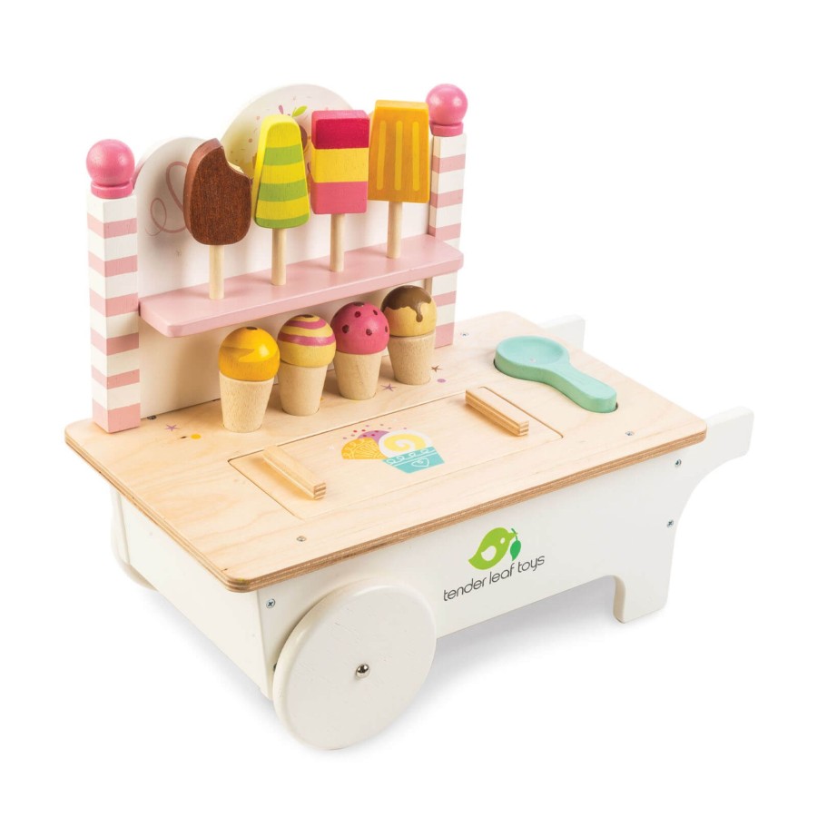 Toys Tender Leaf Wooden Toys | Ice Cream Cart