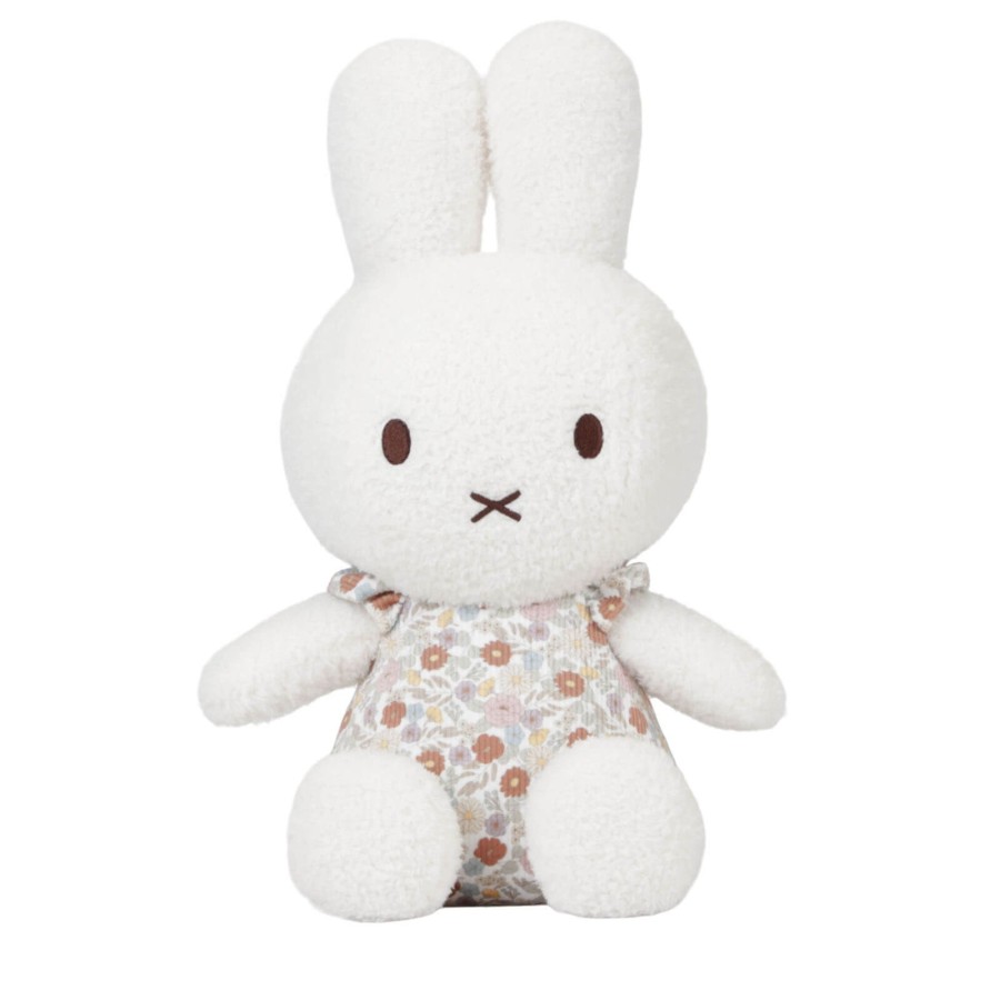 Toys Little Dutch Soft Toys, Comforters | Miffy Vintage Flowers Cuddly Toy 35Cm