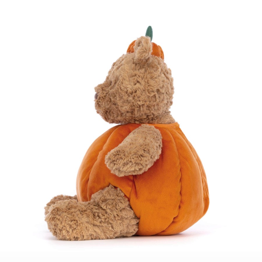 Toys Jellycat Soft Toys, Comforters | Bartholomew Bear Pumpkin