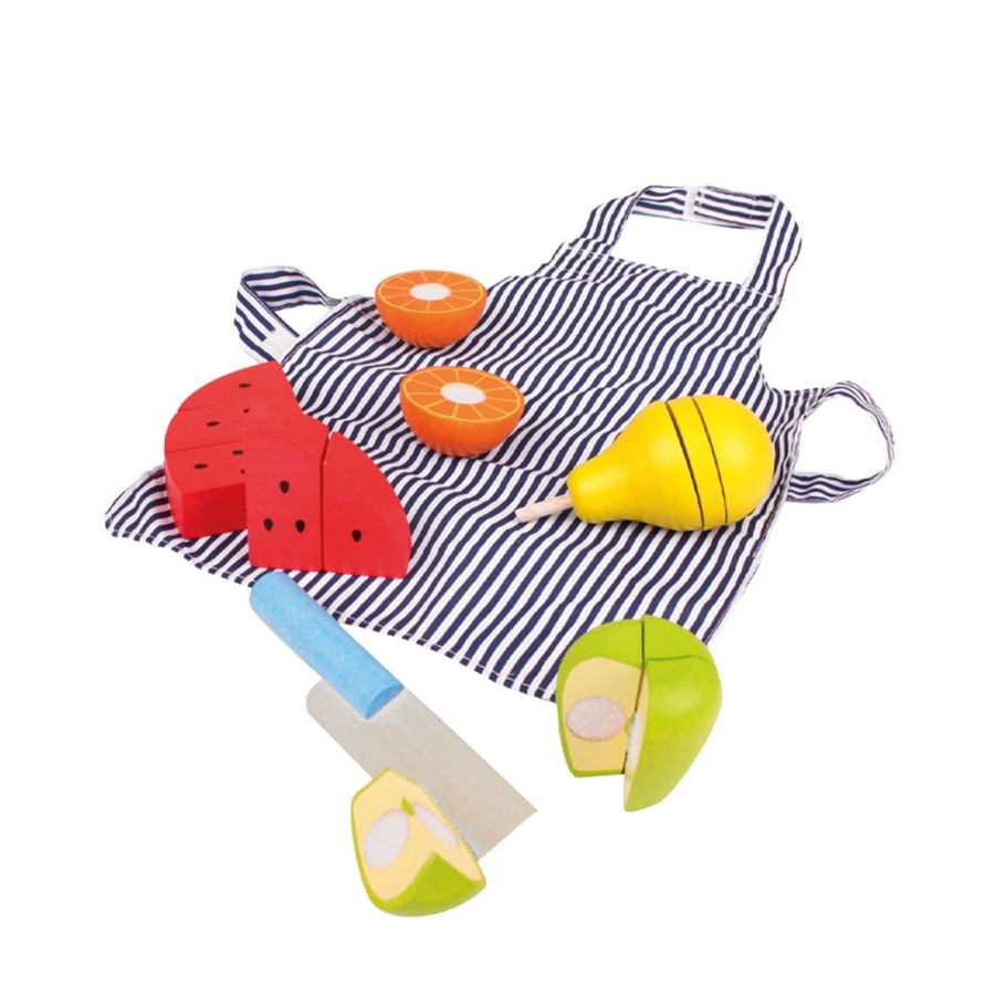 Toys Big Jigs Kitchens, Foods | Cutting Fruit Chefs Set