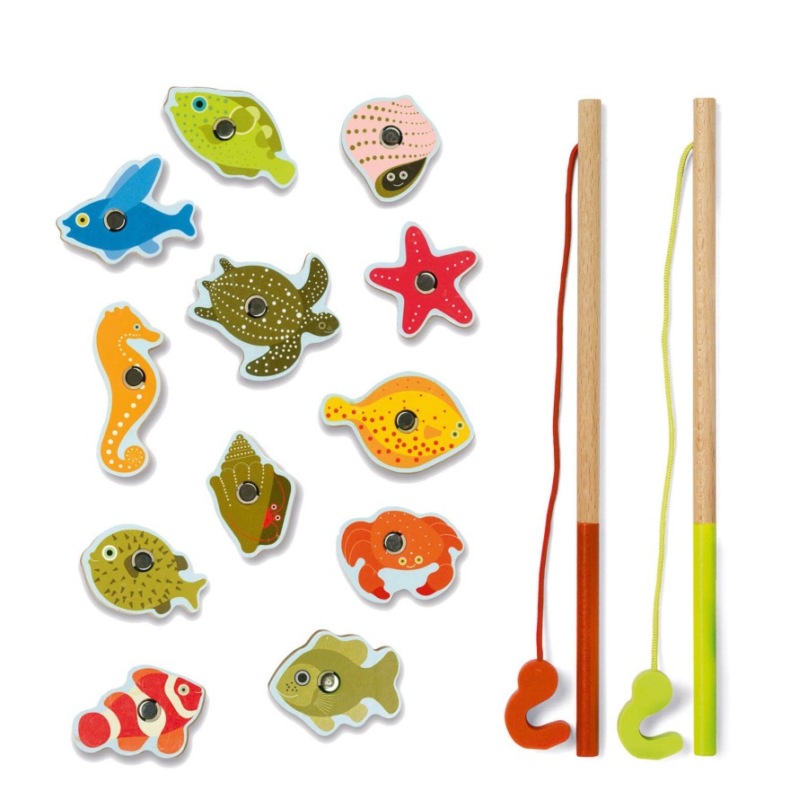 Toys Djeco Games, Puzzles, Jigsaws | Tropic Fishing Game