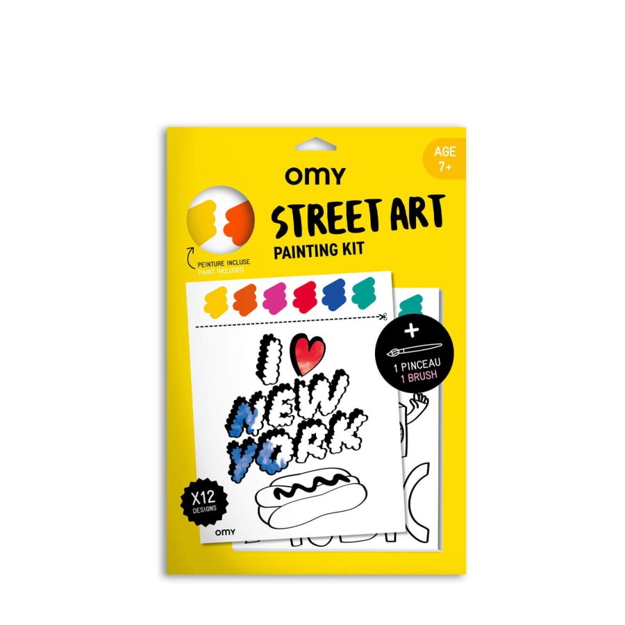 Toys OMY Arts & Crafts | Painting Kit - Street Art