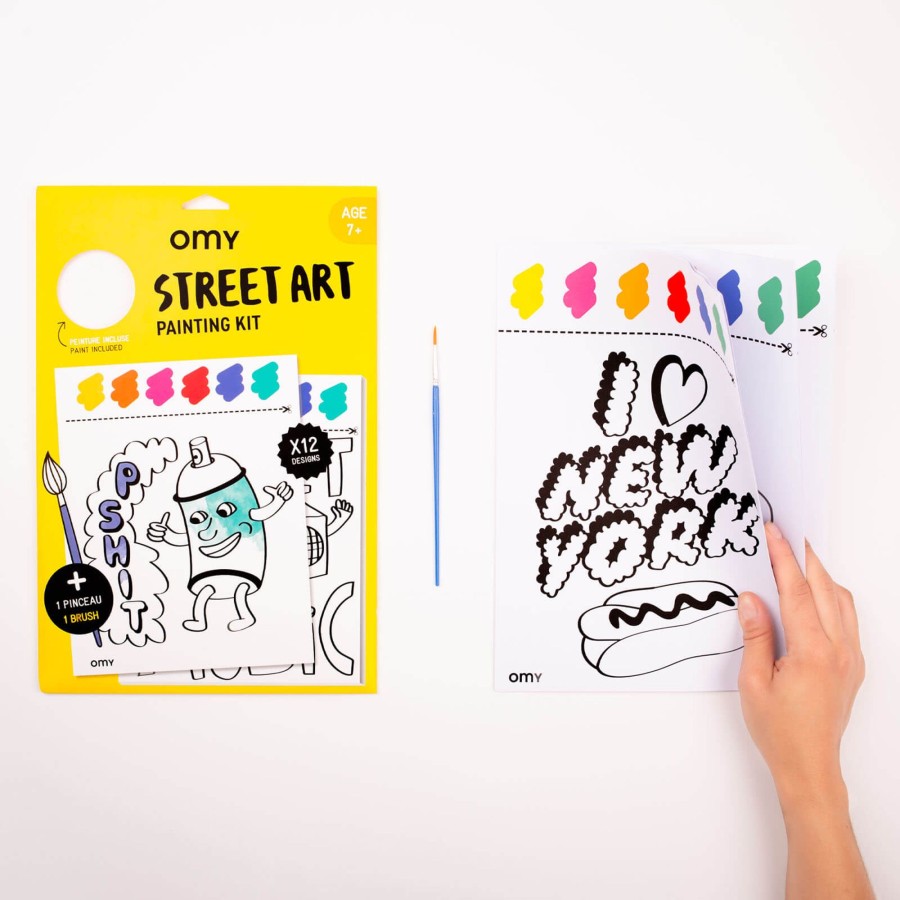 Toys OMY Arts & Crafts | Painting Kit - Street Art