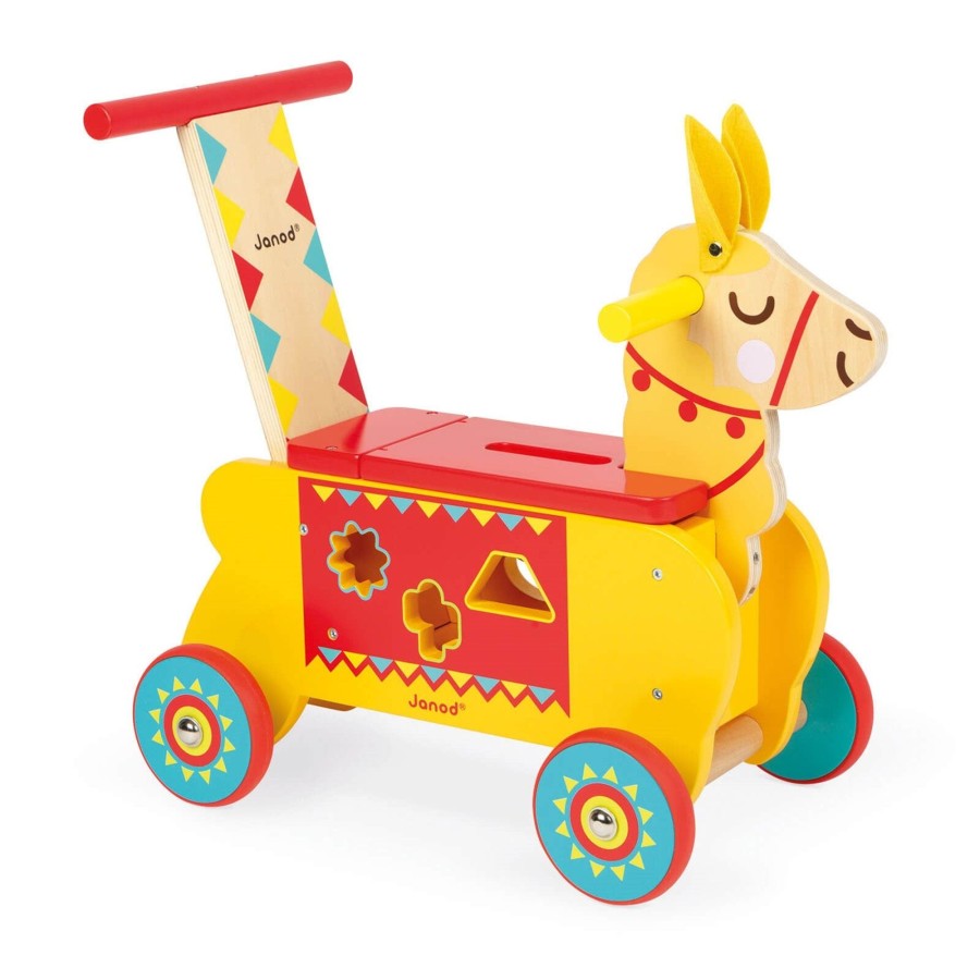 Toys Janod Wooden Toys | Llama Ride-On