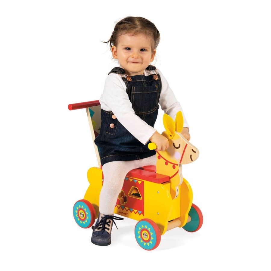 Toys Janod Wooden Toys | Llama Ride-On