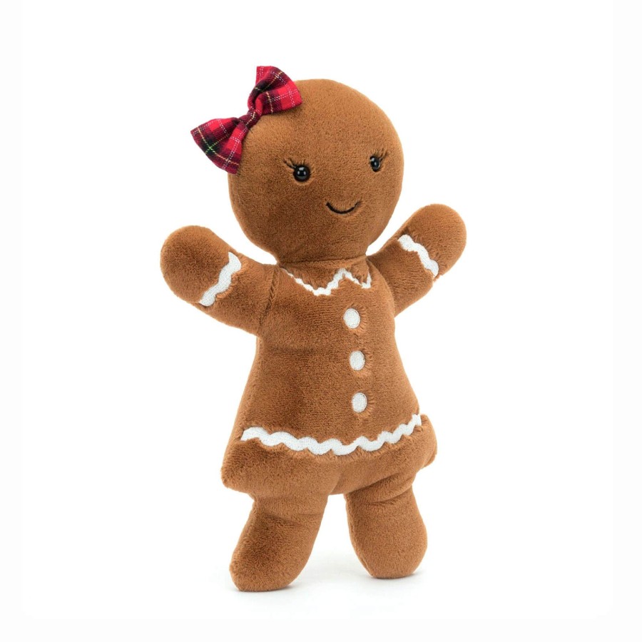 Toys Jellycat Soft Toys, Comforters | Large Jolly Gingerbread Ruby