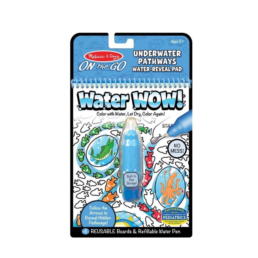 Toys Melissa and Doug Arts & Crafts | Water Wow! - Underwater Pathways