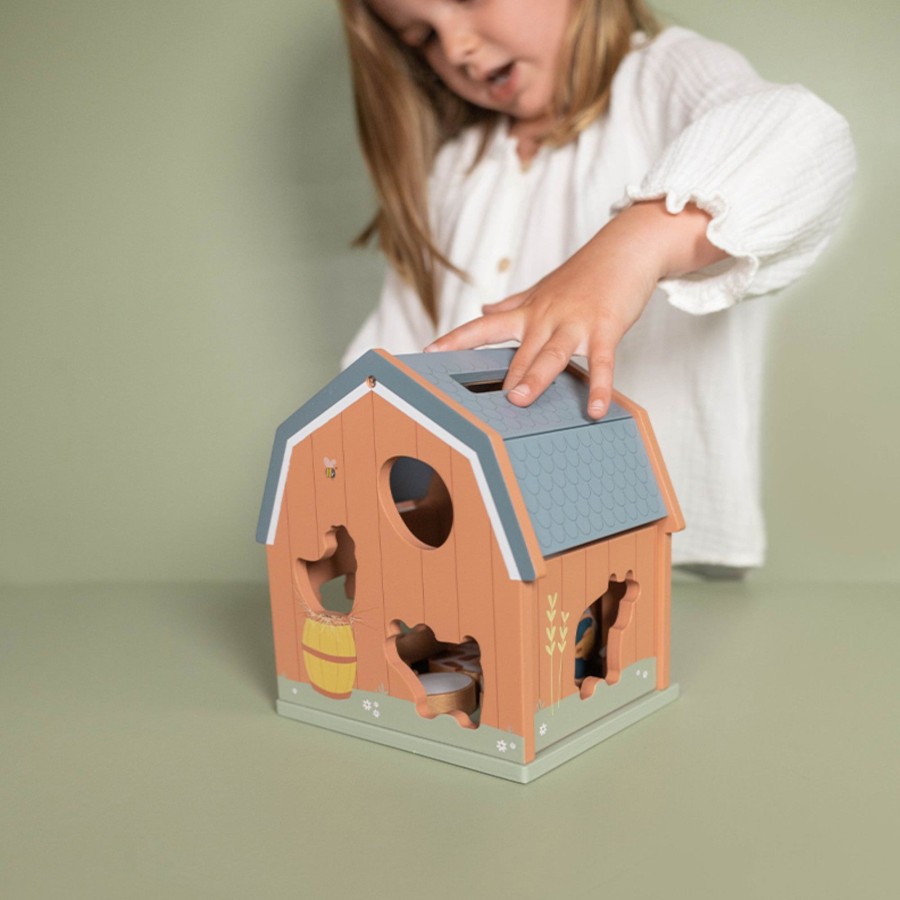 Toys Little Dutch Shape Sorters, Bead Frames | Shape Sorter - Little Farm