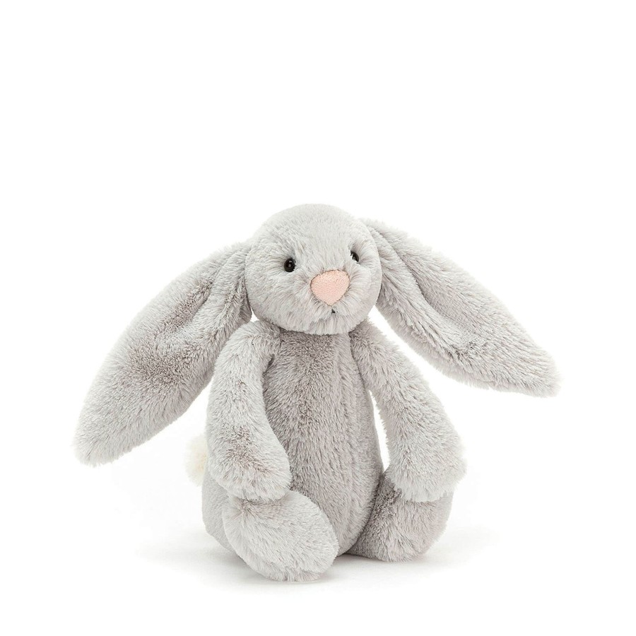 Toys Jellycat Soft Toys, Comforters | Small Bashful Bunny Silver