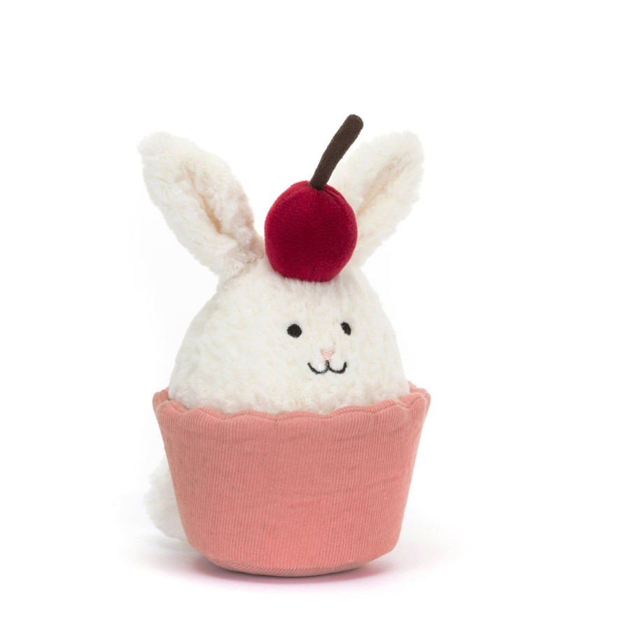 Toys Jellycat Soft Toys, Comforters | Dainty Dessert Bunny Cupcake