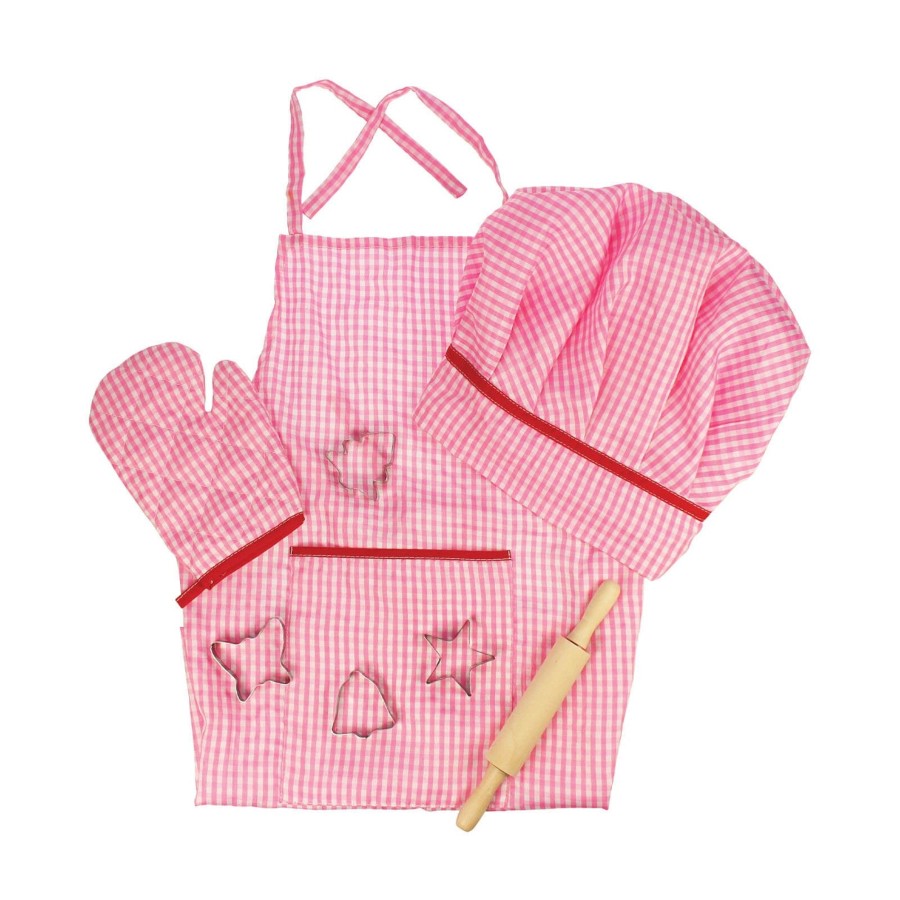 Toys Big Jigs Doctor'S Sets, Role Play | Chef 'S Dress Up Set - Pink