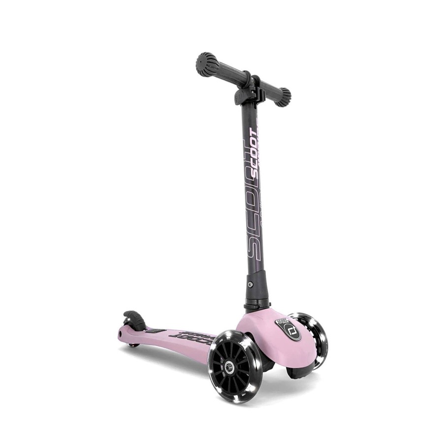 Toys Scoot and Ride Bikes, Trikes, Scooters | Highwaykick 3 Led Scooter - Rose