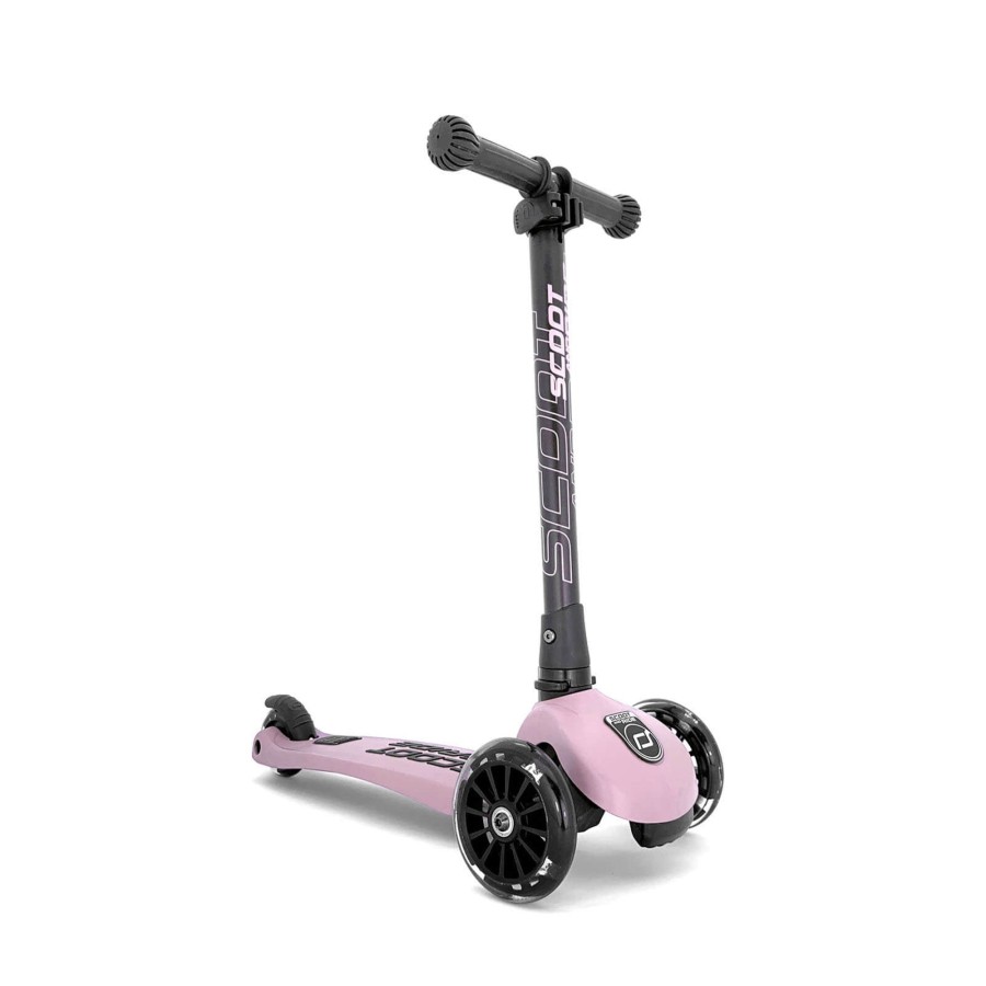 Toys Scoot and Ride Bikes, Trikes, Scooters | Highwaykick 3 Led Scooter - Rose