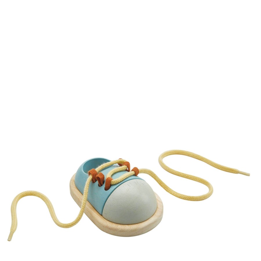 Toys Plan Toys Wooden Toys | Tie Up Shoe Orchard Collection