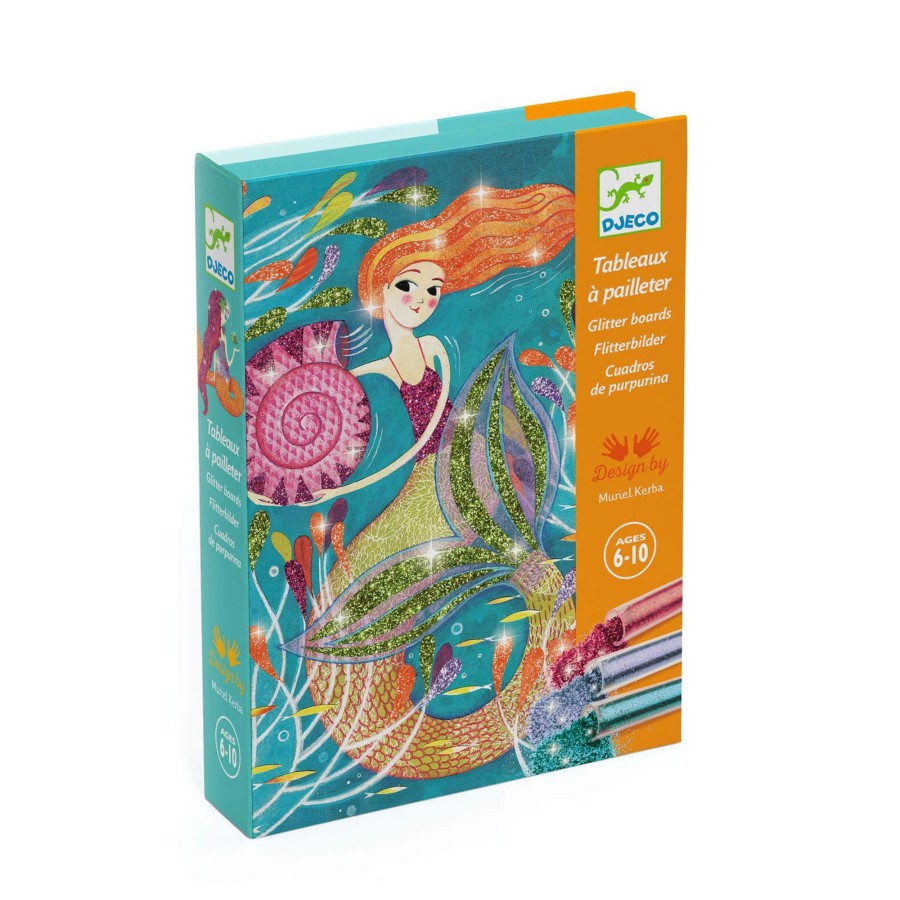 Toys Djeco Arts & Crafts | Glitter Craft Set - Mermaids Lights