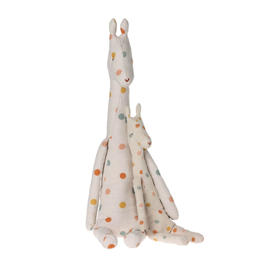 Toys Maileg Soft Toys, Comforters | Safari Friends Big Giraffe