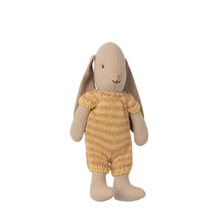 Toys Maileg Soft Toys, Comforters | Bunny Micro Mustard