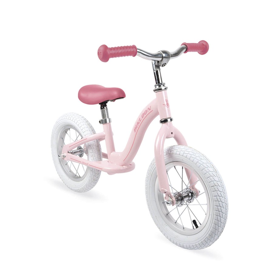 Toys Janod Wooden Toys | Vintage Metal Bikloon Balance Bike - Pink