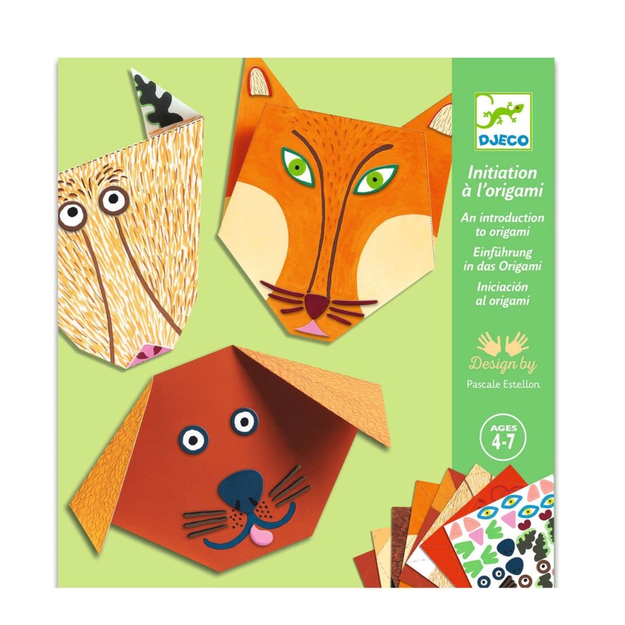 Toys Djeco Arts & Crafts | Origami Craft Set - Animals