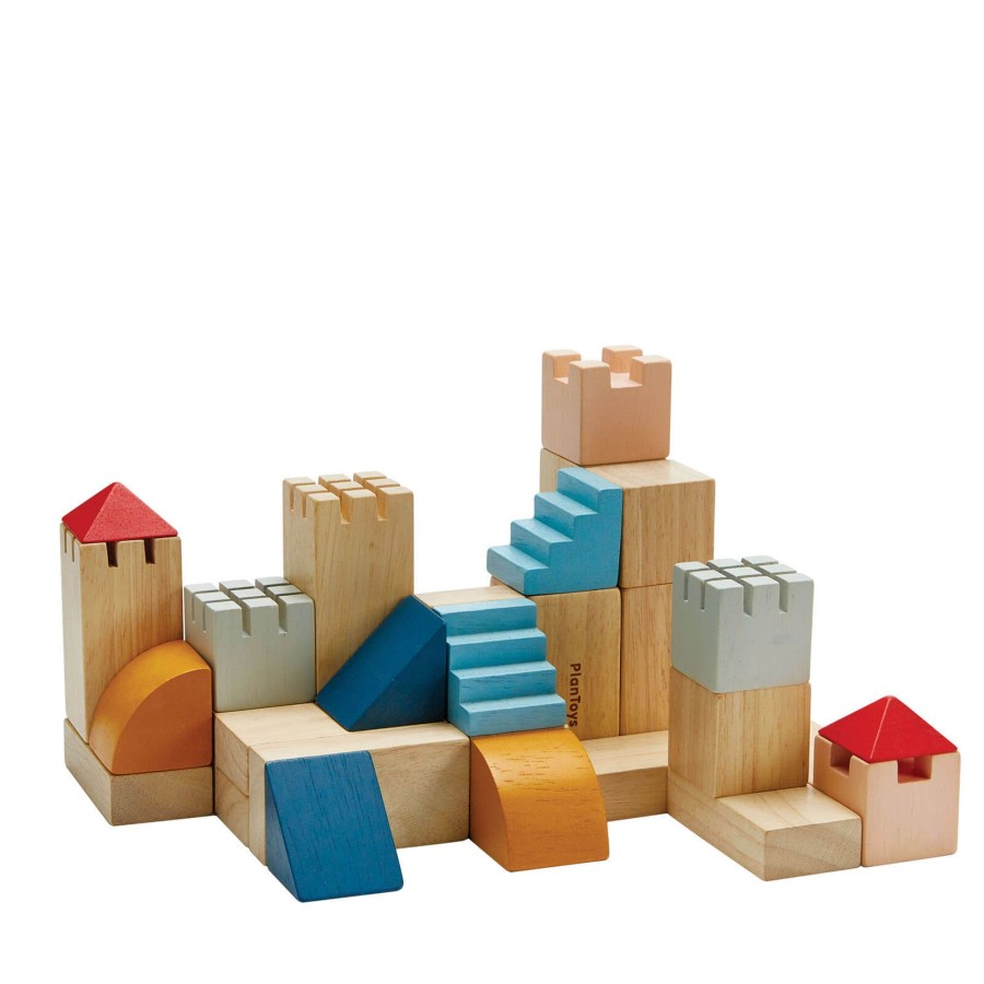 Toys Plan Toys Stacking Toys | Creative Blocks Orchard Collection