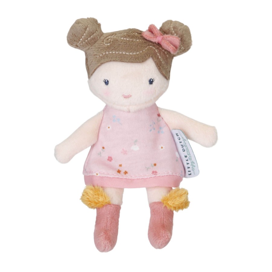 Toys Little Dutch Soft Toys, Comforters | Cuddle Doll - Rosa 10 Cm