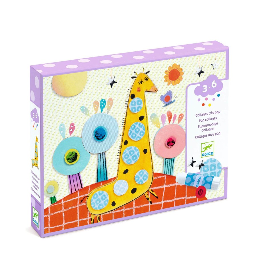 Toys Djeco Arts & Crafts | Collage Craft Set - So Pop