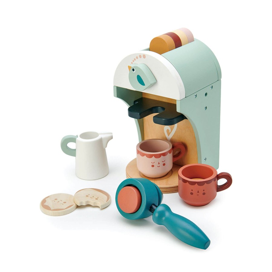 Toys Tender Leaf Wooden Toys | Wooden Babyccino Coffee Maker