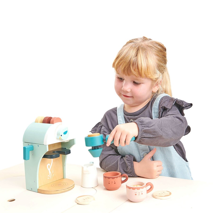 Toys Tender Leaf Wooden Toys | Wooden Babyccino Coffee Maker