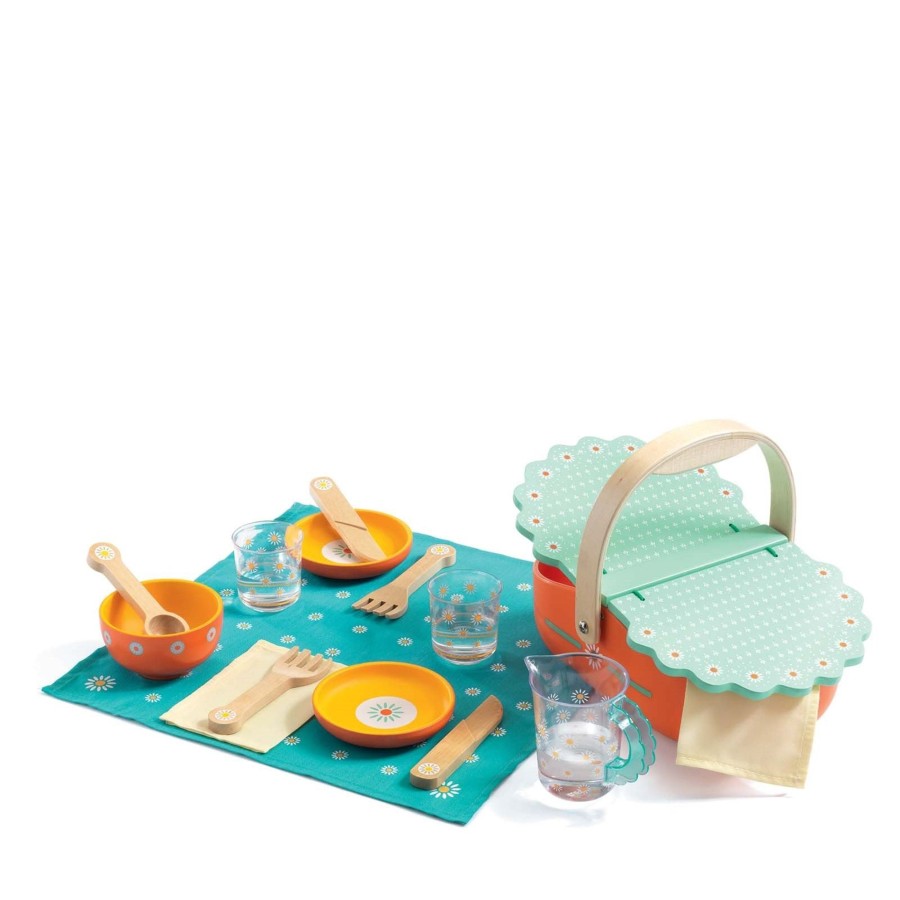 Toys Djeco Kitchens, Foods | Picnic Dining Set