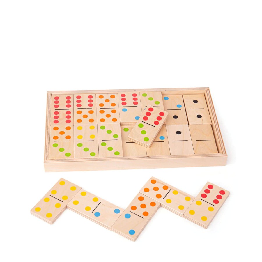 Toys Big Jigs Games, Puzzles, Jigsaws | Wooden Jumbo Dominoes