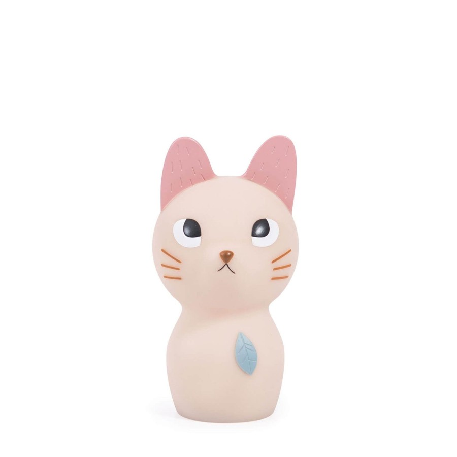 Home Moulin Roty Night Lights | Pink Cat Night Light