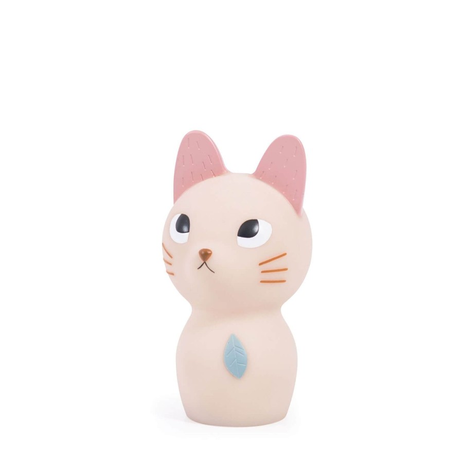 Home Moulin Roty Night Lights | Pink Cat Night Light