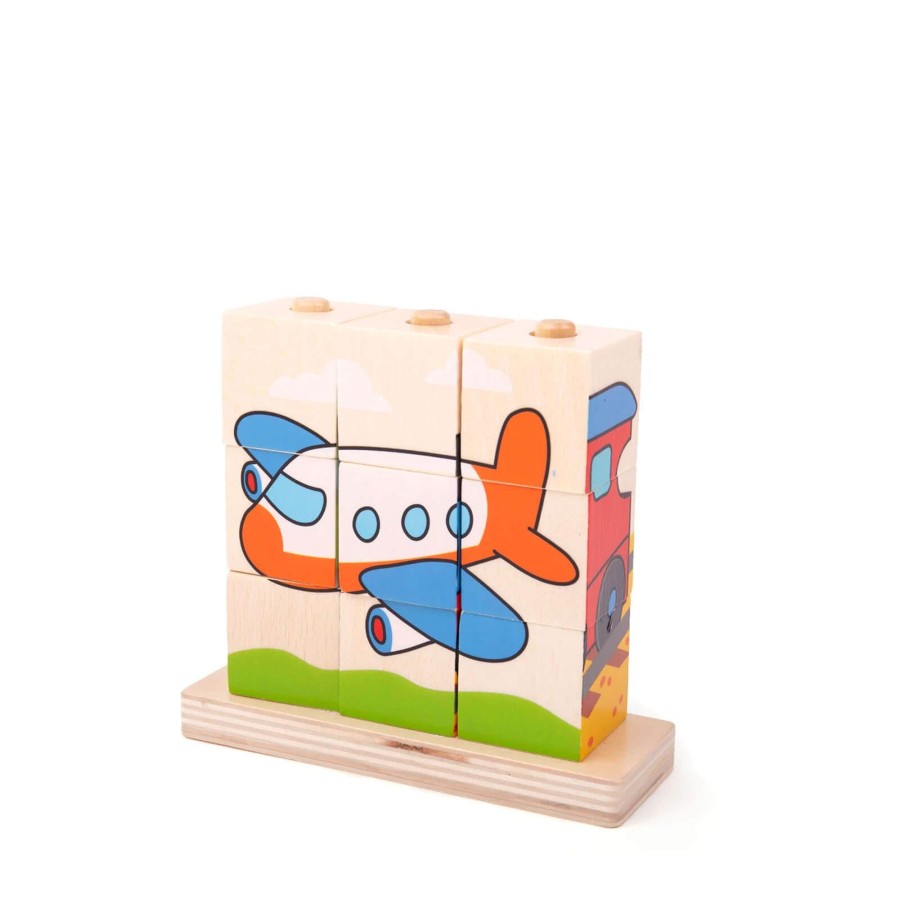 Toys Big Jigs Stacking Toys | Stacking Blocks - Transport