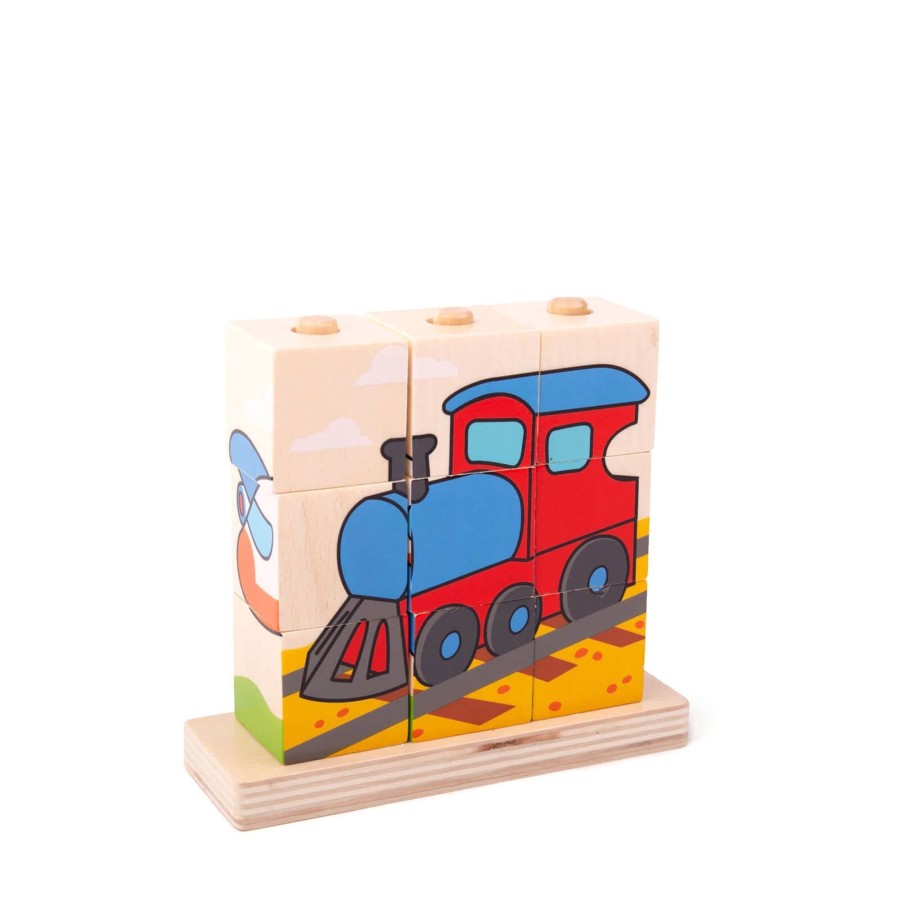 Toys Big Jigs Stacking Toys | Stacking Blocks - Transport