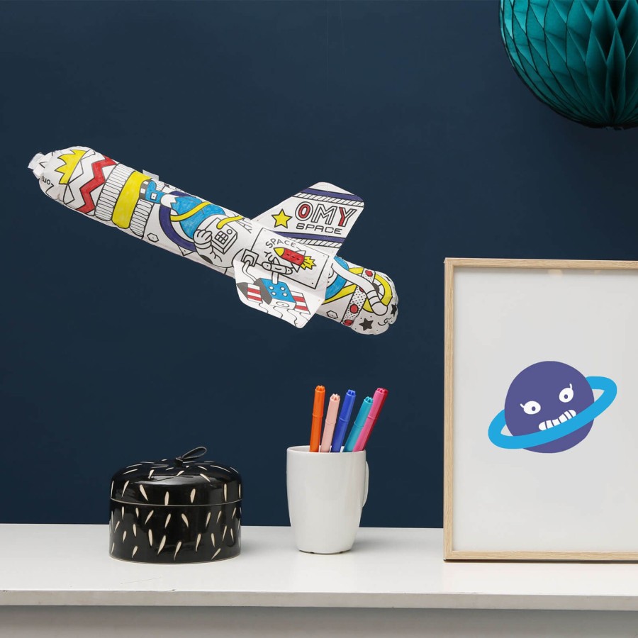 Toys OMY Arts & Crafts | 3D Air Toy - Rocket