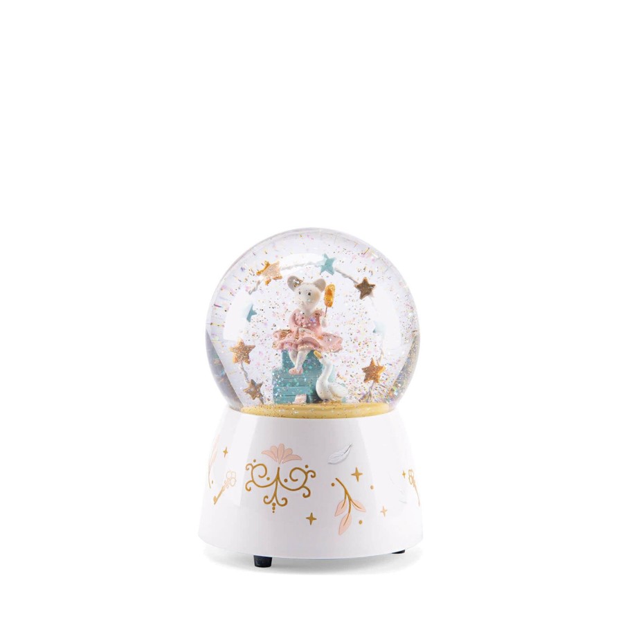 Home Moulin Roty Decorative Objects | Musical Snow Globe - The Little Dance School