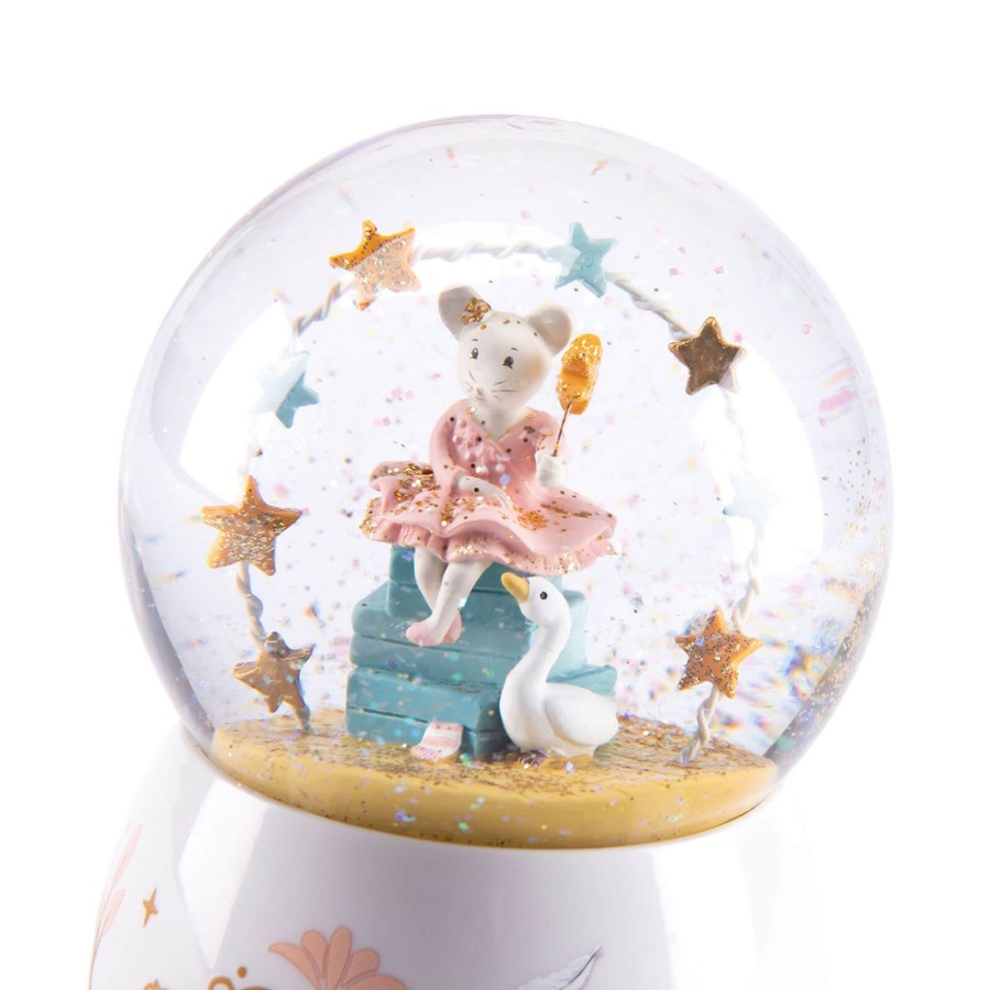 Home Moulin Roty Decorative Objects | Musical Snow Globe - The Little Dance School