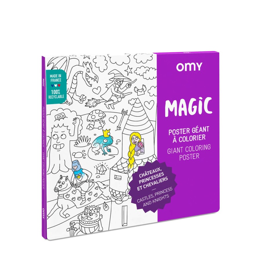 Toys OMY Arts & Crafts | Colouring Poster - Magic