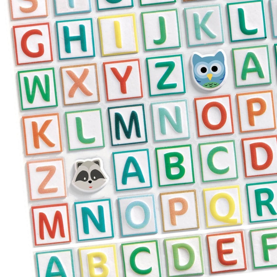 Toys Djeco Arts & Crafts | 300 Alphabet Stickers